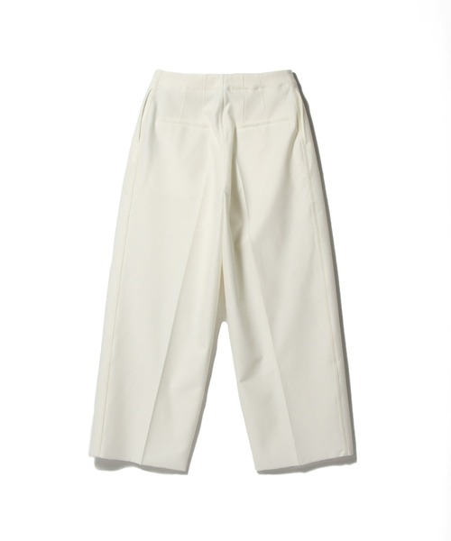 ESTNATION(エストネーション)の「GOOD PEOPLE GOOD STITCHING GOOD PRODUCT for ESTNATION / チノバランサーキュラーパンツ(スラックス・レディース・ホワイト・SMALL/X-SMALL)」の3枚目の写真