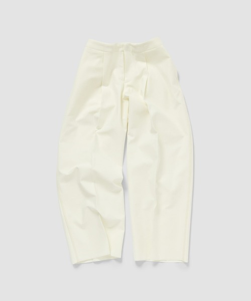 ESTNATION(エストネーション)の「GOOD PEOPLE GOOD STITCHING GOOD PRODUCT for ESTNATION / チノバランサーキュラーパンツ(スラックス・レディース・ホワイト・SMALL/X-SMALL)」の11枚目の写真