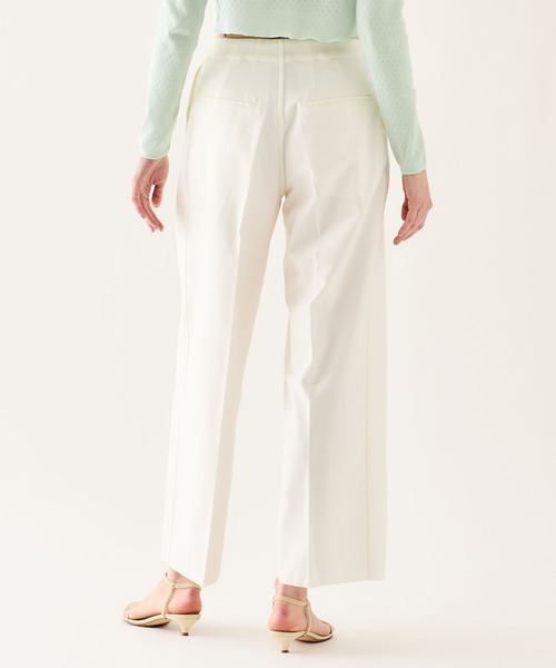 ESTNATION(エストネーション)の「GOOD PEOPLE GOOD STITCHING GOOD PRODUCT for ESTNATION / チノバランサーキュラーパンツ(スラックス・レディース・ホワイト・SMALL/X-SMALL)」の8枚目の写真