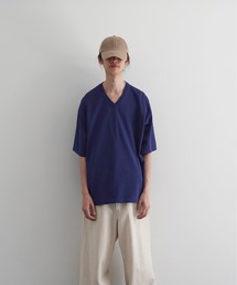 crepuscule | crepuscule Washi v/n knit t-shirt(Tシャツ/カットソー)