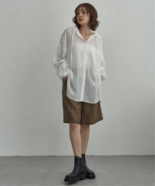 notch.(ノッチ)の「ハーフパンツ(スラックス・レディース・ブラウン/ブラック・M)」の21枚目の写真