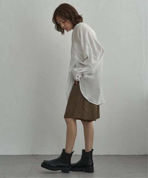 notch.(ノッチ)の「ハーフパンツ(スラックス・レディース・ブラウン/ブラック・M)」の22枚目の写真