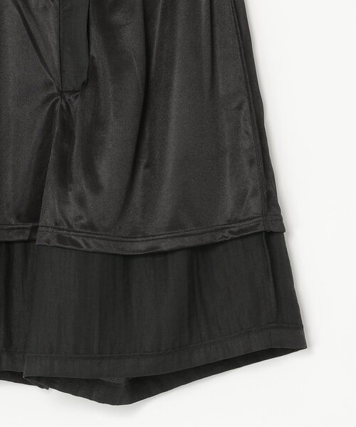 notch.(ノッチ)の「ハーフパンツ(スラックス・レディース・ブラウン/ブラック・M)」の4枚目の写真