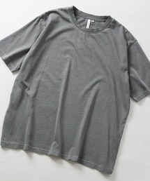 【31】エクストラタッチコットン クルーネックTシャツ 無地/ピグメント