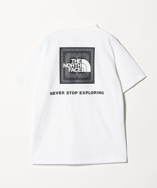 THE NORTH FACE(ザノースフェイス)の「【WEB限定】<THE NORTH FACE>ショートスリーブ バンダナ Tシャツ(Tシャツ/カットソー・メンズ・ブラック/パープル/ネイビー/オフホワイト・S/M/L/XL)」の7枚目の写真