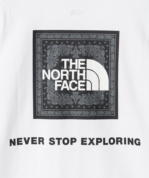 THE NORTH FACE(ザノースフェイス)の「【WEB限定】<THE NORTH FACE>ショートスリーブ バンダナ Tシャツ(Tシャツ/カットソー・メンズ・ブラック/パープル/ネイビー/オフホワイト・S/M/L/XL)」の10枚目の写真