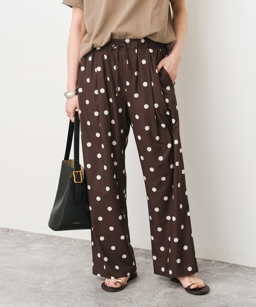 Spick & Span(スピックアンドスパン)の「《一部店舗+WEB限定》ドットプリントイージーパンツ(その他パンツ・レディース・その他4/マルチ・38/36)」の22枚目の写真