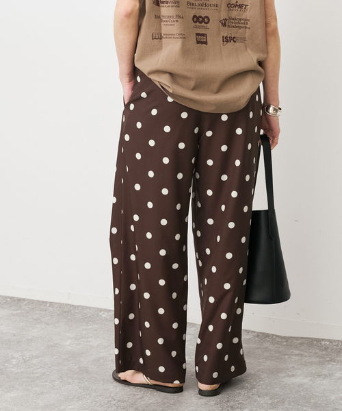 Spick & Span(スピックアンドスパン)の「《一部店舗+WEB限定》ドットプリントイージーパンツ(その他パンツ・レディース・その他4/マルチ・38/36)」の19枚目の写真