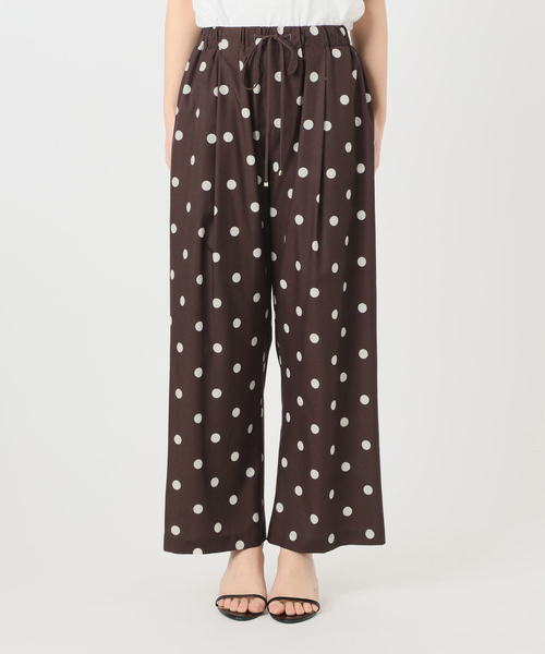 Spick & Span(スピックアンドスパン)の「《一部店舗+WEB限定》ドットプリントイージーパンツ(その他パンツ・レディース・その他4/マルチ・38/36)」の6枚目の写真