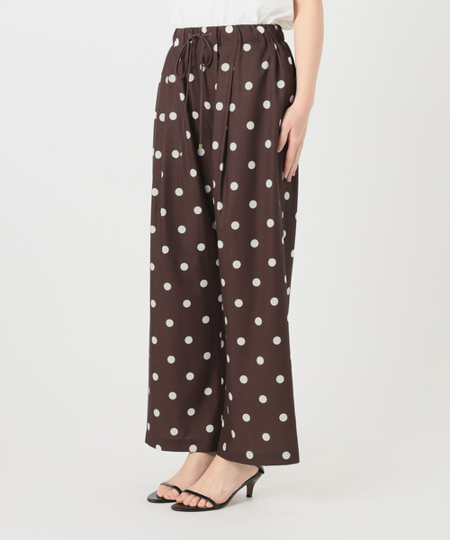 Spick & Span(スピックアンドスパン)の「《一部店舗+WEB限定》ドットプリントイージーパンツ(その他パンツ・レディース・その他4/マルチ・38/36)」の4枚目の写真