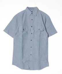 KEY（キイ）の「【T18】【KEY/キー】CHAMBRAY WORK SHIRT SHORT SLEEVE（シャツ/ブラウス）」