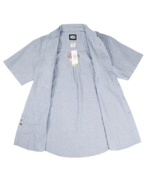 KEY(キイ)の「【T18】【KEY/キー】CHAMBRAY WORK SHIRT SHORT SLEEVE(シャツ/ブラウス・メンズ・ブルー・SMALL/MEDIUM)」の7枚目の写真
