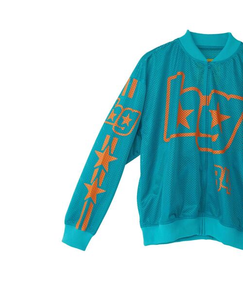 HYSTERIC GLAMOUR（ヒステリックグラマー）の「STAR FRAME メッシュブルゾン（ブルゾン・レディース・ブルー/ブラック・FREE）」の4枚目の写真