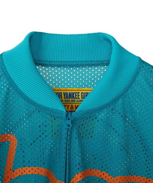 HYSTERIC GLAMOUR（ヒステリックグラマー）の「STAR FRAME メッシュブルゾン（ブルゾン・レディース・ブルー/ブラック・FREE）」の5枚目の写真