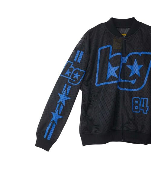 HYSTERIC GLAMOUR（ヒステリックグラマー）の「STAR FRAME メッシュブルゾン（ブルゾン・レディース・ブルー/ブラック・FREE）」の7枚目の写真