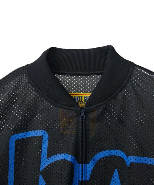 HYSTERIC GLAMOUR（ヒステリックグラマー）の「STAR FRAME メッシュブルゾン（ブルゾン・レディース・ブルー/ブラック・FREE）」の8枚目の写真