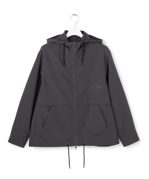 J.PRESS YORK STREET(ジェイプレスヨークストリート)の「【UNISEX】リップストップ マウンテンパーカー(マウンテンパーカー・メンズ・グレー系/カーキ系/ベージュ系・SMALL/MEDIUM/LARGE)」の1枚目の写真