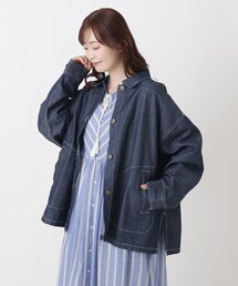 コットンデニムジャケット