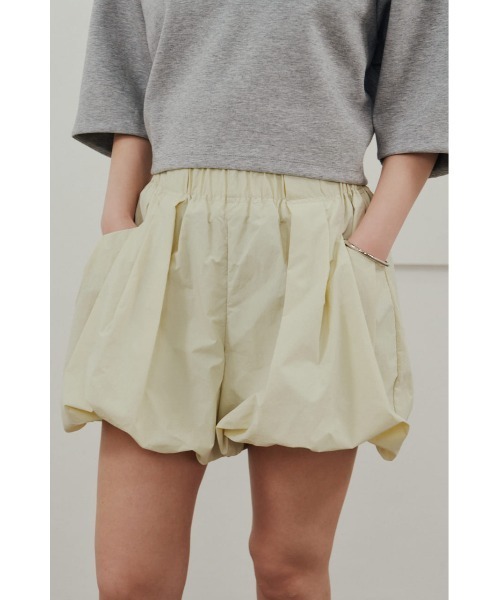 STYLEMIXER（スタイルミキサー）の「ACTIVE撥水UVバルーンショートパンツ（その他パンツ・レディース・アイボリー/ブラック/ミント・SMALL/MEDIUM）」の3枚目の写真