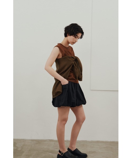 STYLEMIXER（スタイルミキサー）の「ACTIVE撥水UVバルーンショートパンツ（その他パンツ・レディース・アイボリー/ブラック/ミント・SMALL/MEDIUM）」の12枚目の写真