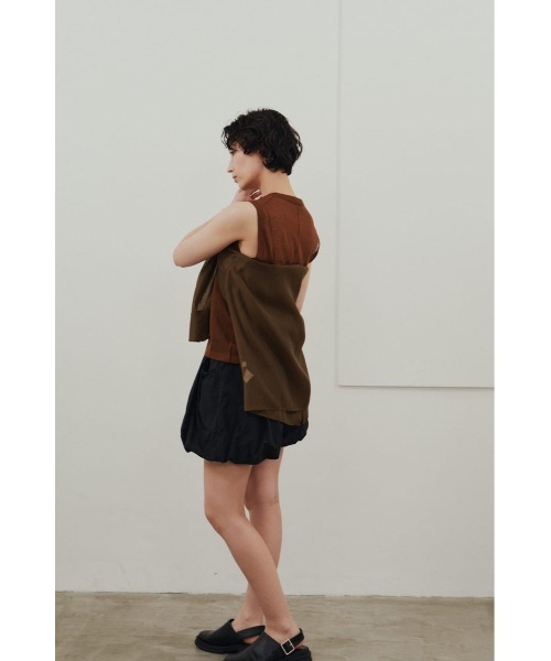 STYLEMIXER（スタイルミキサー）の「ACTIVE撥水UVバルーンショートパンツ（その他パンツ・レディース・アイボリー/ブラック/ミント・SMALL/MEDIUM）」の13枚目の写真