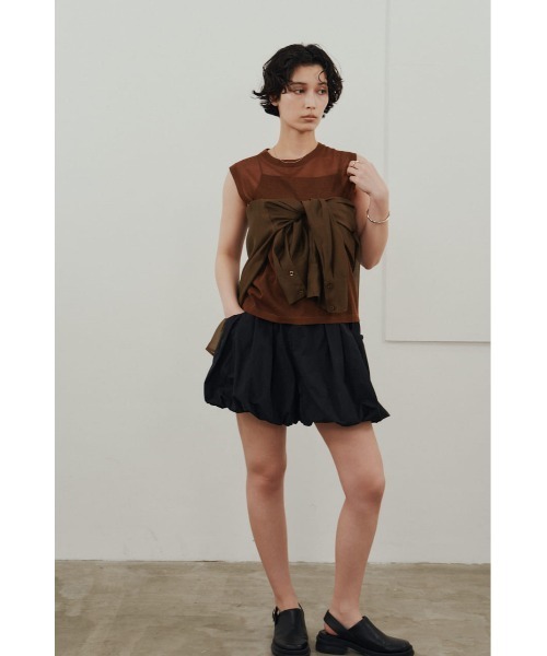 STYLEMIXER（スタイルミキサー）の「ACTIVE撥水UVバルーンショートパンツ（その他パンツ・レディース・アイボリー/ブラック/ミント・SMALL/MEDIUM）」の15枚目の写真