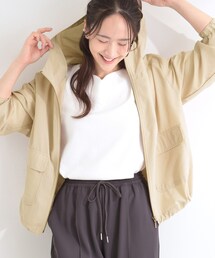 SHOO・LA・RUE | 【UV/S-LL】シルエットが変えられる シアーフーディーブルゾン(ブルゾン)