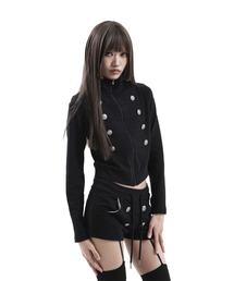 KAIYA（カイヤ）の「reze napoleon jacket Black（その他アウター）」