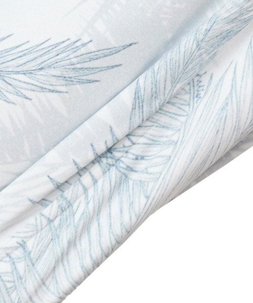 Julier Yoga and Relax(ジュリエヨガアンドリラックス)の「Julier palm treeアシンメトリーブラトップ(水着・レディース・ベージュ/オレンジ/ホワイト・0/1)」の19枚目の写真