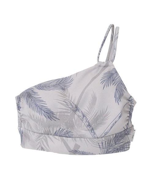 Julier Yoga and Relax(ジュリエヨガアンドリラックス)の「Julier palm treeアシンメトリーブラトップ(水着・レディース・ベージュ/オレンジ/ホワイト・0/1)」の18枚目の写真