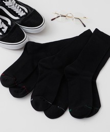 HANES | Hanes/ヘインズ Hanes originals 3P ハーフパイル 足底転写ロゴ フルレングス丈ソックス 2026年 夏 夏服(ソックス/靴下)