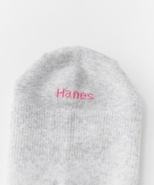 HANES(ヘインズ)の「Hanes/ヘインズ Hanes originals 3P ハーフパイル 足底転写ロゴ フルレングス丈ソックス 2026年 夏 夏服(ソックス/靴下・メンズ・ホワイト/ブラック/グレー・S)」の17枚目の写真