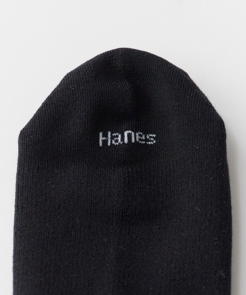 HANES(ヘインズ)の「Hanes/ヘインズ Hanes originals 3P ハーフパイル 足底転写ロゴ フルレングス丈ソックス 2026年 夏 夏服(ソックス/靴下・メンズ・ホワイト/ブラック/グレー・S)」の22枚目の写真