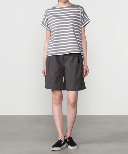 Gramicci（グラミチ）の「Gramicci | 〈別注〉ドットエアー ショーツ WOMEN（その他パンツ・レディース・オリーブ/ブラック/グレー・M）」の5枚目の写真