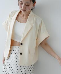 SENSE OF PLACE by URBAN RESEARCH（センスオブプレイスバイアーバンリサーチ）の「ミラノクロップドジャケット（その他アウター）」