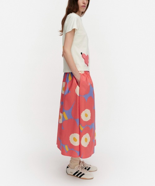 marimekko(マリメッコ)の「Garrel Unikko / Skirt(スカート・レディース・ピンク・SMALL/MEDIUM/X-SMALL)」の2枚目の写真