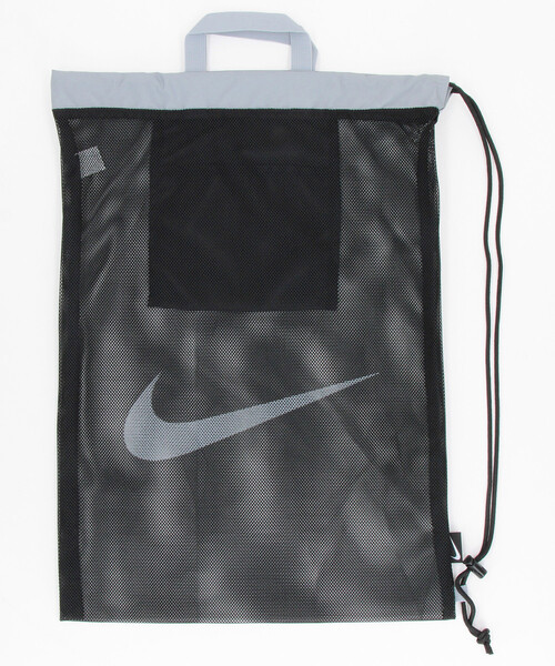 NIKE(ナイキ)の「NIKE/ナイキ NIKES SWIM 26SSメッシュワンショルダープールバッグ(ショルダーバッグ・メンズ・ブルーグリーン/ブラック/レッド/グレー・ONE SIZE)」の5枚目の写真
