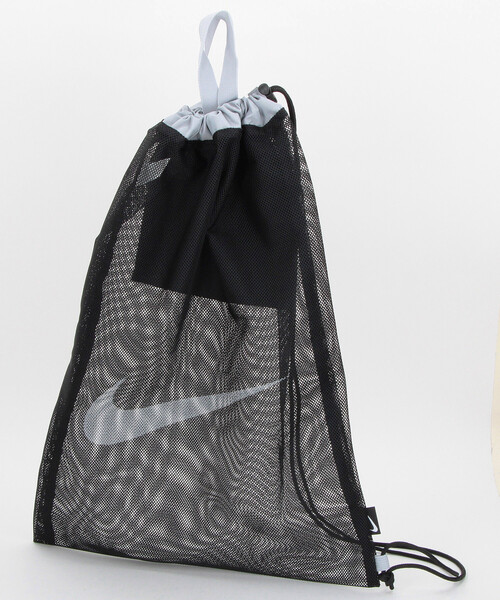NIKE(ナイキ)の「NIKE/ナイキ NIKES SWIM 26SSメッシュワンショルダープールバッグ(ショルダーバッグ・メンズ・ブルーグリーン/ブラック/レッド/グレー・ONE SIZE)」の11枚目の写真