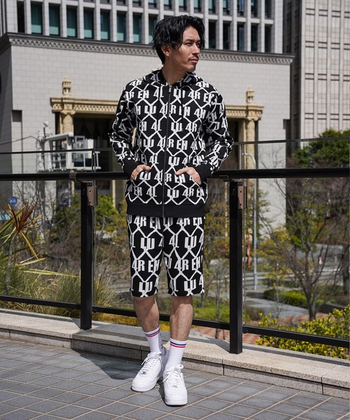 LUXE/R(ラグジュ)の「(RM)【LUXE/R】ジャガード ニット ハーフパンツ パンツ(その他パンツ・メンズ・ホワイト/ブラック・X-LARGE/LARGE/MEDIUM)」の7枚目の写真