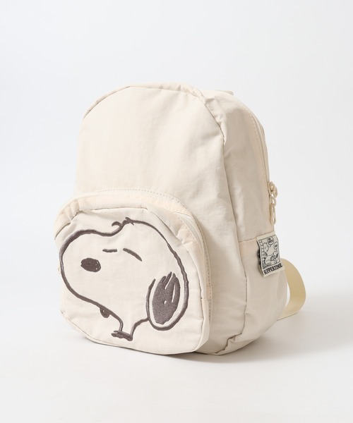 PEANUTS（ピーナッツ）の「SNOOPY スヌーピー ミニリュック（バックパック/リュック・レディース・ブラック/オフホワイト/ブルー/ベージュ・FREE）」の14枚目の写真