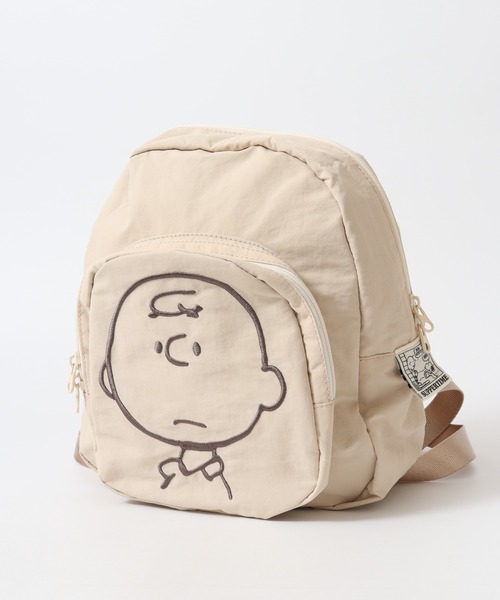 PEANUTS（ピーナッツ）の「SNOOPY スヌーピー ミニリュック（バックパック/リュック・レディース・ブラック/オフホワイト/ブルー/ベージュ・FREE）」の11枚目の写真