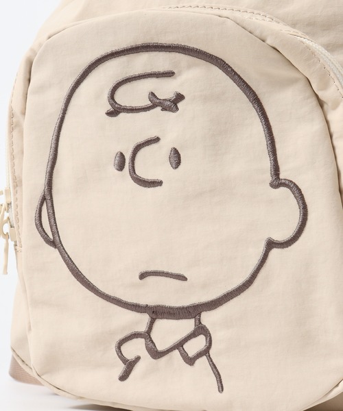 PEANUTS（ピーナッツ）の「SNOOPY スヌーピー ミニリュック（バックパック/リュック・レディース・ブラック/オフホワイト/ブルー/ベージュ・FREE）」の12枚目の写真