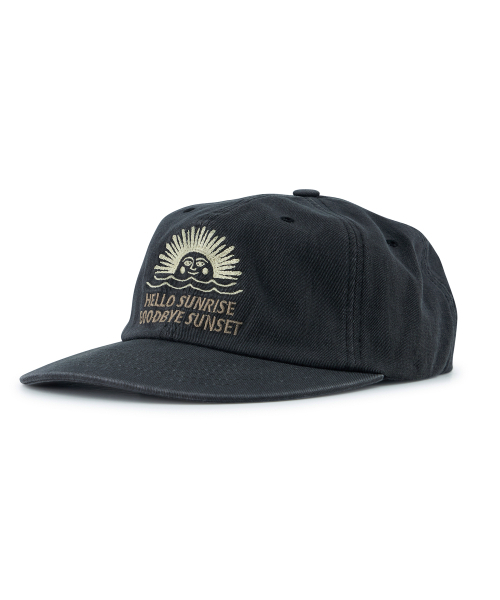 HELLO SUNRISE(ハローサンライズ)の「90s Logo 6Panel Cap_Charcoal(キャップ・レディース・チャコール・OS)」の5枚目の写真