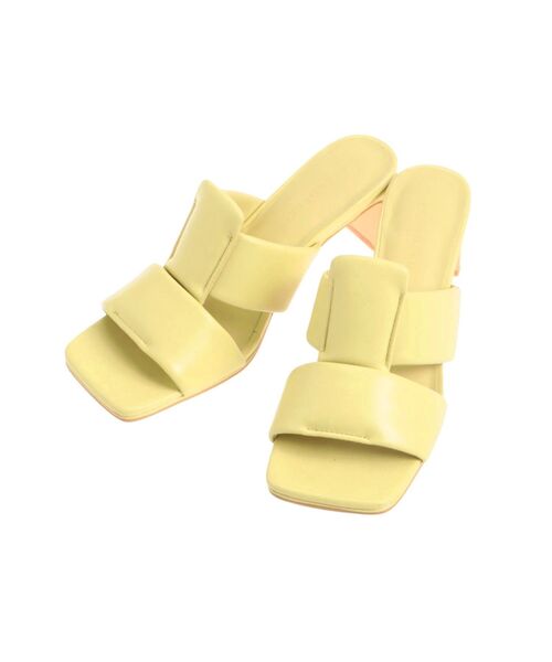 ELENDEEK(エレンディーク)の「CROSS BAND SANDAL(サンダル・レディース・ブラック/イエロー・38/37)」の3枚目の写真