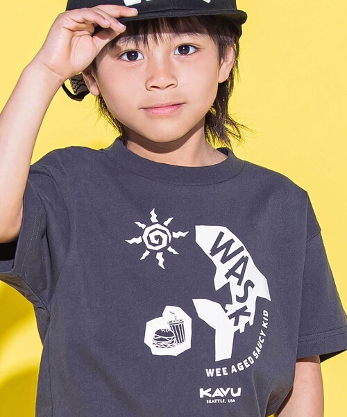 WASK(ワスク)の「【KAVU】ワスクシャークグラフィックTシャツ(Tシャツ/カットソー・キッズ・ブラック/ブルー・120cm/140cm)」の6枚目の写真