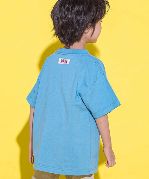WASK(ワスク)の「【KAVU】ワスクシャークグラフィックTシャツ(Tシャツ/カットソー・キッズ・ブラック/ブルー・120cm/140cm)」の7枚目の写真