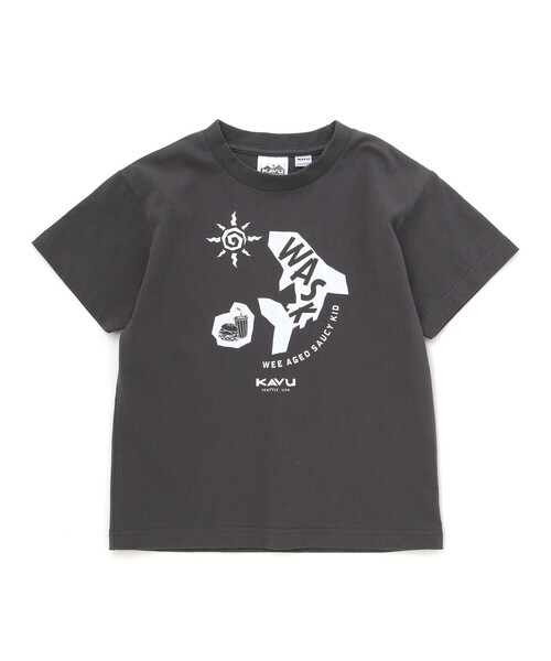 WASK(ワスク)の「【KAVU】ワスクシャークグラフィックTシャツ(Tシャツ/カットソー・キッズ・ブラック/ブルー・120cm/140cm)」の8枚目の写真