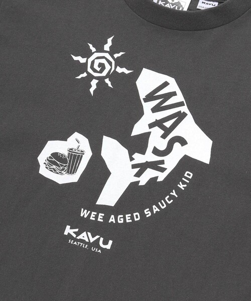 WASK(ワスク)の「【KAVU】ワスクシャークグラフィックTシャツ(Tシャツ/カットソー・キッズ・ブラック/ブルー・120cm/140cm)」の11枚目の写真