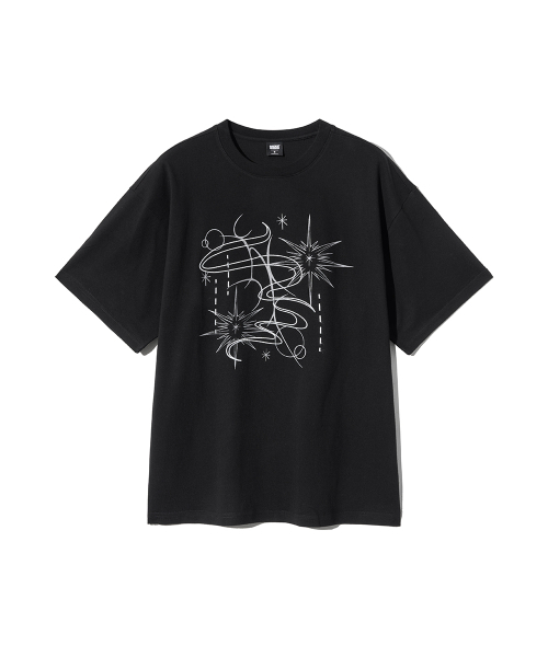 GAKKAI UNIONS（ガッカイユニオンズ）の「フラッシュカーブ 半袖Tシャツ ブラック（Tシャツ/カットソー・メンズ・その他・MEDIUM/LARGE）」の6枚目の写真