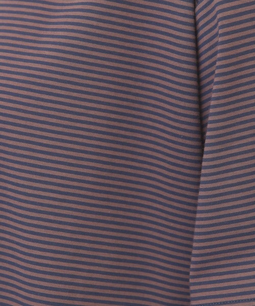 AMERICAN HOLIC(アメリカンホリック)の「裾ラウンドTシャツ(Tシャツ/カットソー・レディース・オフホワイト/ブルー系その他2/ブラック/ブラック系その他4/モカ・L/M)」の10枚目の写真
